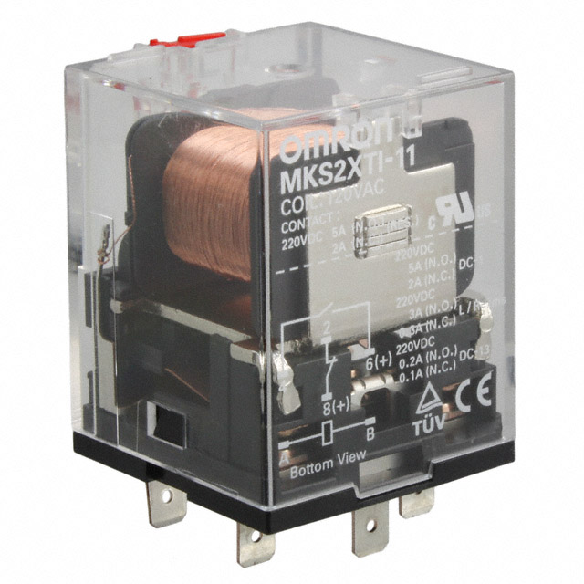 MKS2XTI-11 AC120 Omron Automation and Safety  Power Relays Over 2 Amps